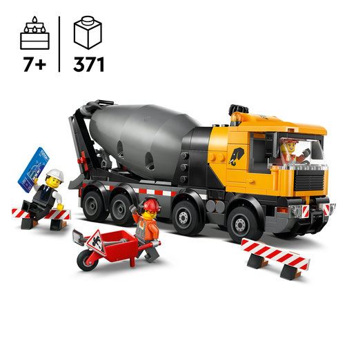 LEGO® City 60478 - Camião com Betoneira - Image 3