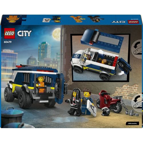LEGO® City 60479 - Carrinha de Transporte de Prisioneiros da Polícia - Image 8