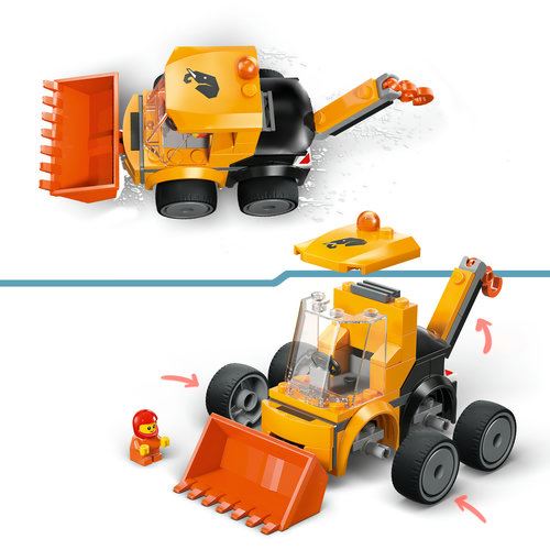 LEGO® City 60483 - Veículos: Carregadora de Construção - Image 5