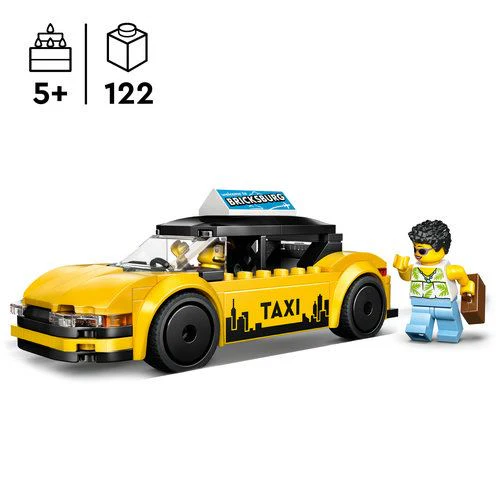 LEGO® City 60487 - Táxi Amarelo - Image 3