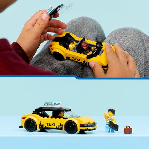LEGO® City 60487 - Táxi Amarelo - Image 6