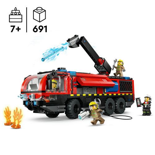 LEGO® City 60499 - Camião de Combate ao Fogo do Aeroporto - Image 3
