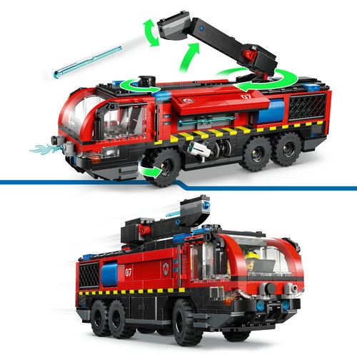 LEGO® City 60499 - Camião de Combate ao Fogo do Aeroporto - Image 4