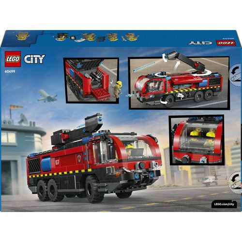 LEGO® City 60499 - Camião de Combate ao Fogo do Aeroporto - Image 9