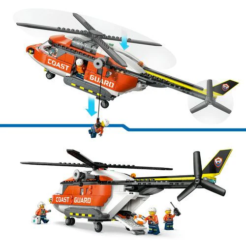 LEGO® City 60503 - Helicóptero da Guarda Costeira - Image 4