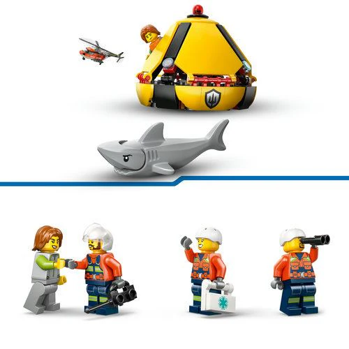 LEGO® City 60503 - Helicóptero da Guarda Costeira - Image 5