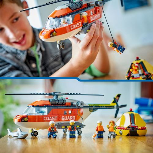 LEGO® City 60503 - Helicóptero da Guarda Costeira - Image 6