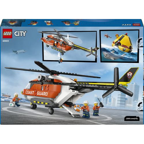 LEGO® City 60503 - Helicóptero da Guarda Costeira - Image 9