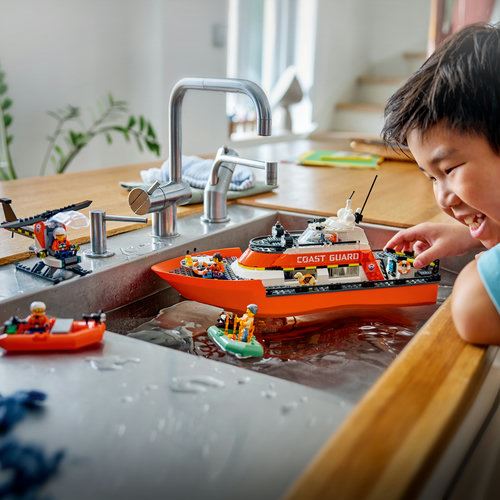 LEGO® City 60504 - Barco e Helicóptero de Resgate da Guarda Costeira - Image 2
