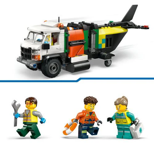 LEGO® City 60505 - Combinação de Avião, Camião de Assistência e Hovercraft - Image 5