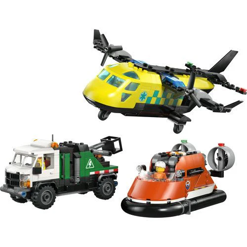 LEGO® City 60505 - Combinação de Avião, Camião de Assistência e Hovercraft - Image 8