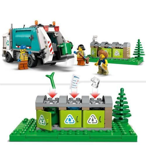 LEGO City O Camião da Reciclagem 60386 - Image 4