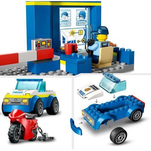 LEGO City Perseguição da Esquadra da Polícia 60370 - Image 5