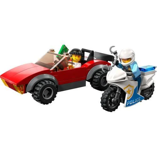 LEGO City Perseguição de Mota e Carro da Polícia 60392 - Image 8