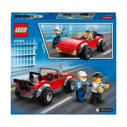 LEGO City Perseguição de Mota e Carro da Polícia 60392 - Image 9
