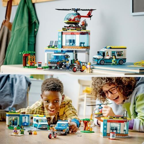 LEGO City Sede dos Veículos de Emergência 60371 - Image 2