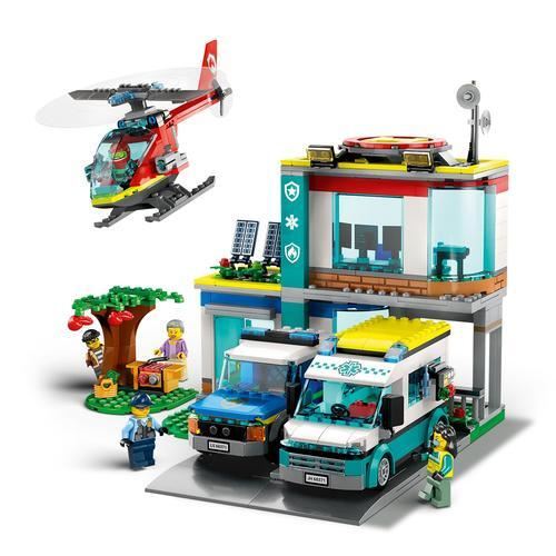 LEGO City Sede dos Veículos de Emergência 60371 - Image 4