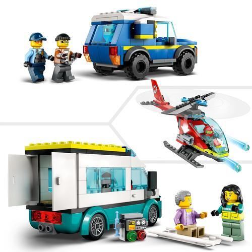 LEGO City Sede dos Veículos de Emergência 60371 - Image 6