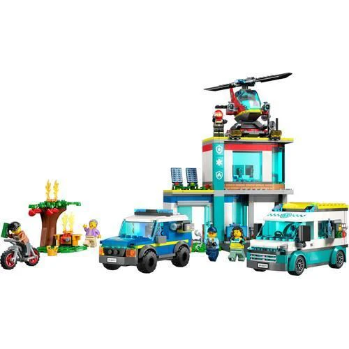 LEGO City Sede dos Veículos de Emergência 60371 - Image 8