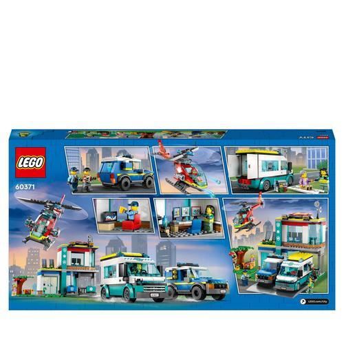 LEGO City Sede dos Veículos de Emergência 60371 - Image 9