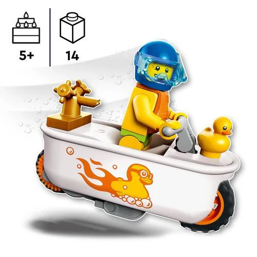 LEGO City Stuntz 60333 Mota de Acrobacias Banheira - Image 4
