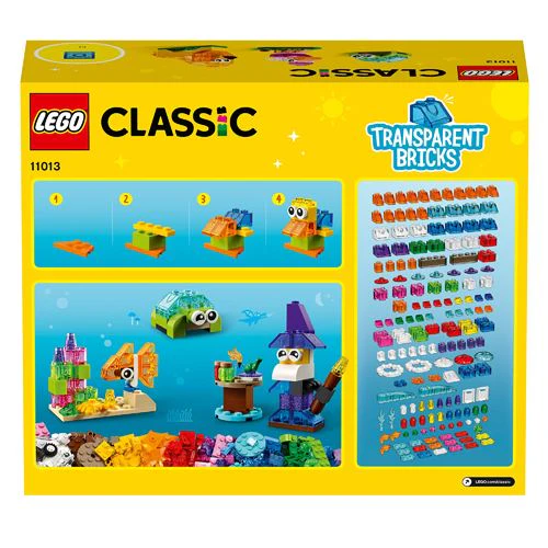 LEGO Classic 11013 Peças Transparentes Criativas - Image 10