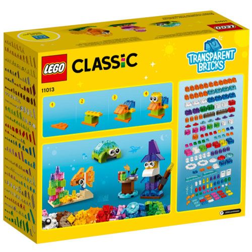LEGO Classic 11013 Peças Transparentes Criativas - Image 11