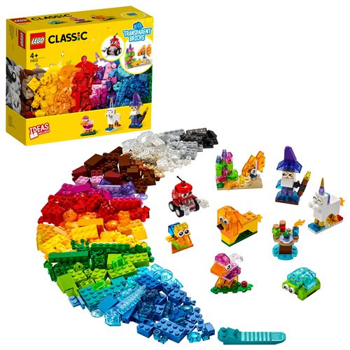LEGO Classic 11013 Peças Transparentes Criativas - Image 2