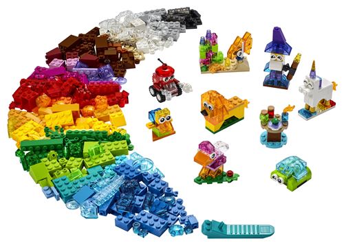 LEGO Classic 11013 Peças Transparentes Criativas - Image 3