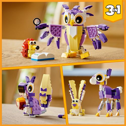 LEGO Creator 31125 Criaturas Imaginárias da Floresta - Image 7
