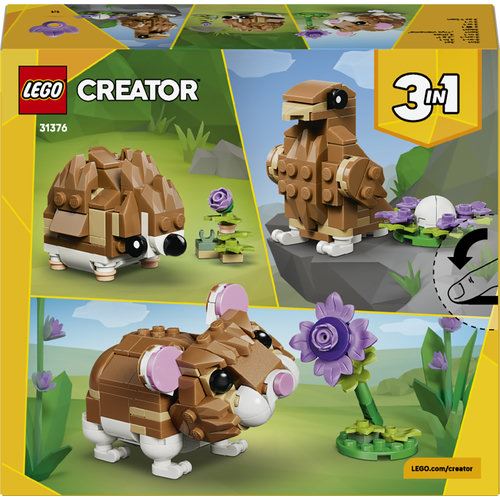 LEGO® Creator 31376 - Hámster Adorável Com Flor - Image 9