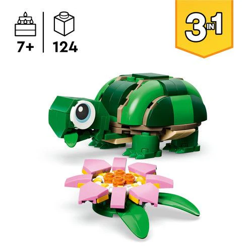 LEGO® Creator 31377 - Tartaruga Com Nenúfar - Image 3
