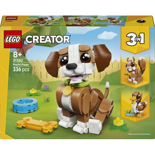 LEGO® Creator 31382 - Animais Adoráveis: Cachorrinho Brincalhão