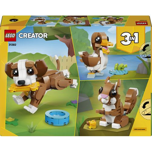 LEGO® Creator 31382 - Animais Adoráveis: Cachorrinho Brincalhão - Image 9