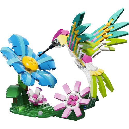 LEGO® Creator 31384 - Animais Selvagens: Beija-flor Colorido - Image 8