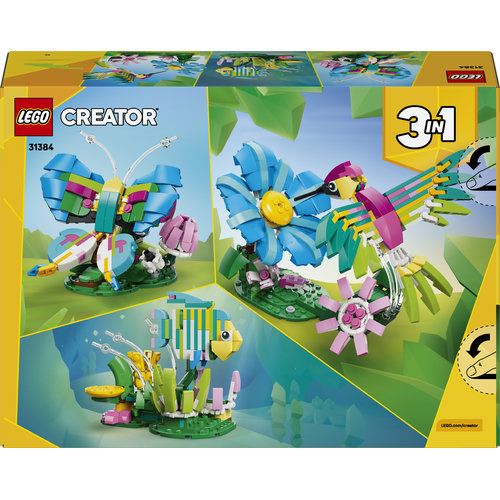 LEGO® Creator 31384 - Animais Selvagens: Beija-flor Colorido - Image 9
