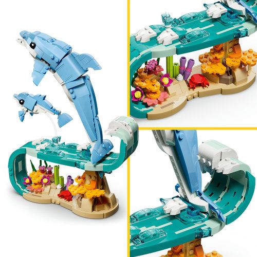LEGO® Creator 31385 - Animais Marinhos: Golfinhos Encantadores - Image 4