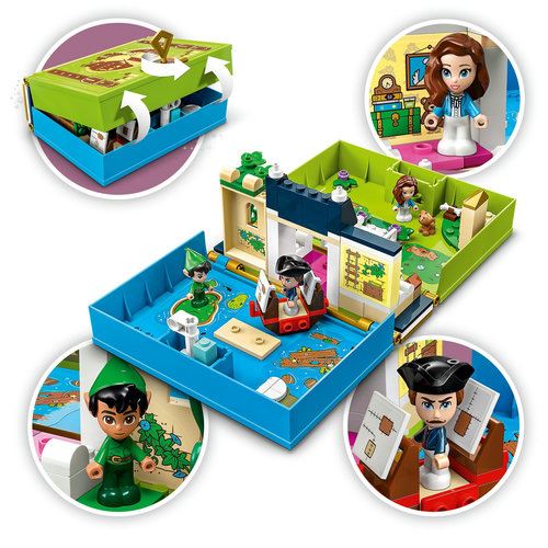 LEGO Disney 43220 - Peter Pan & Wendy's Storybook Adventure - Image 4