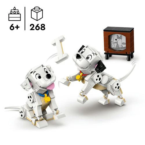 LEGO® Disney™ Classic 43271 - Lucky & Penny: Cachorrinhos dos 101 Dálmatas - Image 3