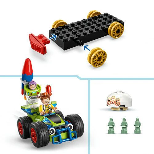 LEGO® Disney™ Pixar 43264 - Comboio e Carro RC de Celebração de Toy Story - Image 4