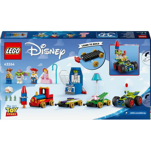 LEGO® Disney™ Pixar 43264 - Comboio e Carro RC de Celebração de Toy Story - Image 8