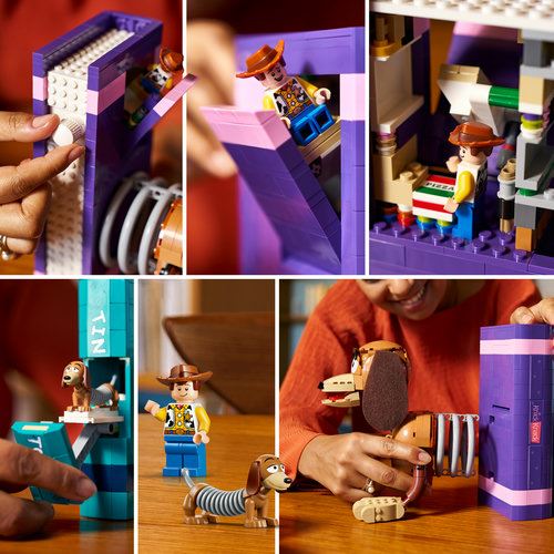 LEGO® Disney Pixar 43301 - Bookends do Slinky Dog de Toy Story - Image 6