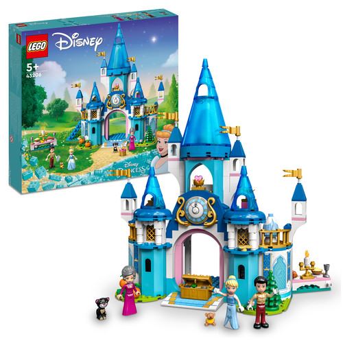 LEGO Disney Princess 43206 O Castelo da Cinderela e do Príncipe Encantado - Image 2