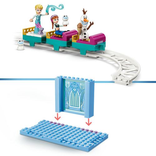 LEGO® Disney Princess 43281 - Castelo de Gelo da Elsa e Aventura na Pista de Neve - Image 4