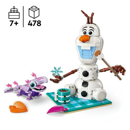 LEGO® Disney Princess 43287 - Piquenique Divertido com o Olaf e Bruni - Image 3