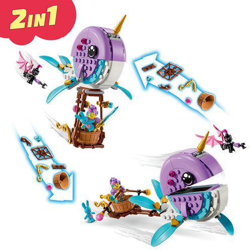 LEGO DREAMZzz 71472 - Balão de Ar Quente Narval da Izzie - Image 4