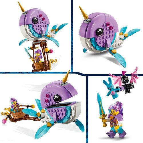 LEGO DREAMZzz 71472 - Balão de Ar Quente Narval da Izzie - Image 5