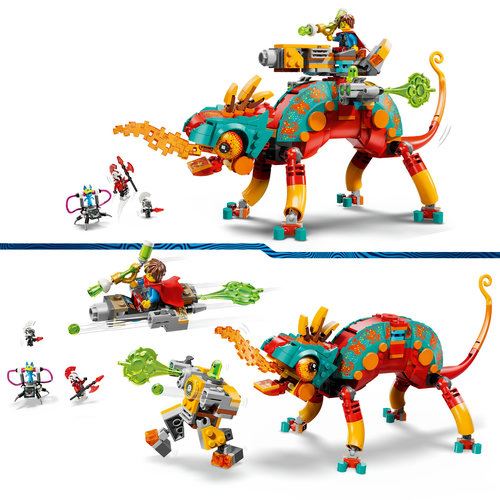 LEGO® DREAMZzz™ 71492 - Camaleão de Fogo do Mateo - Image 4