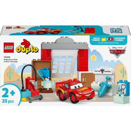 LEGO® DUPLO® Disney™ 10456 - Visita do McQueen à Garagem do Doc
