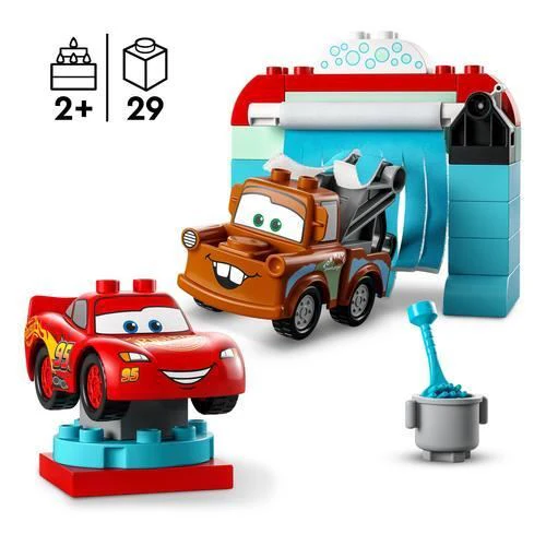 LEGO Duplo Divertida Lavagem Automática de Carros de Faísca McQueen e Mate 10996 - Image 3